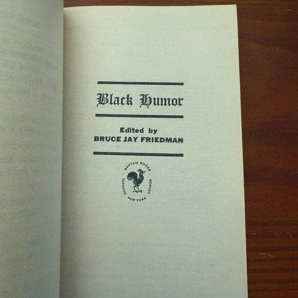 Black Humor Anthology Edited By Bruce Jay Friedman 1965 Paperback - Picture 3 of 4